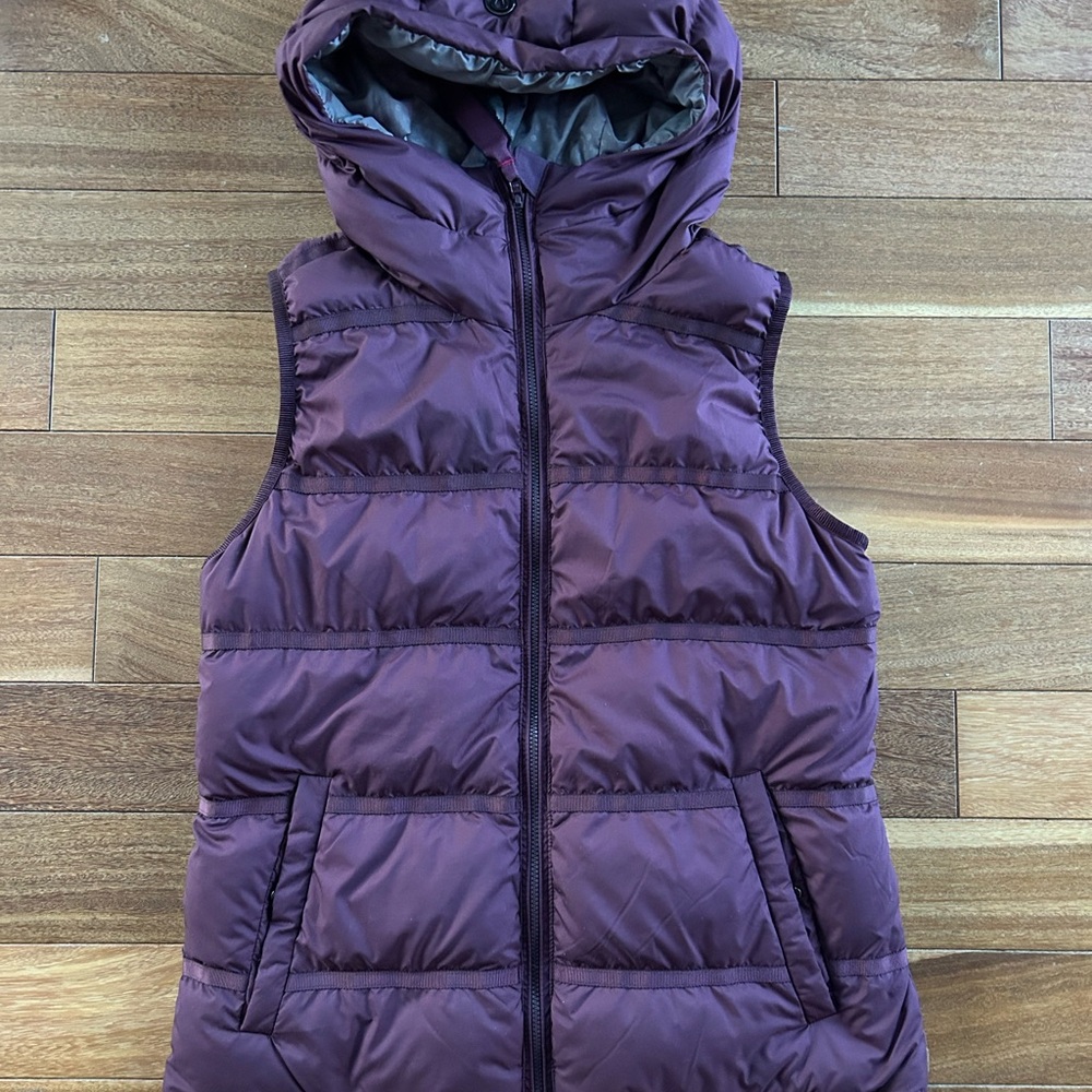 lululemon athletica Purple Puffer Vest